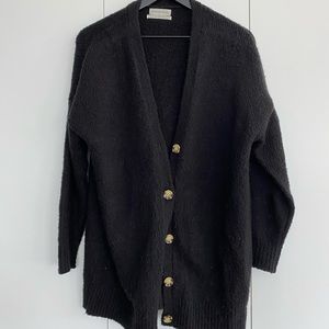 Urban outfitters long buttoned down cardigan